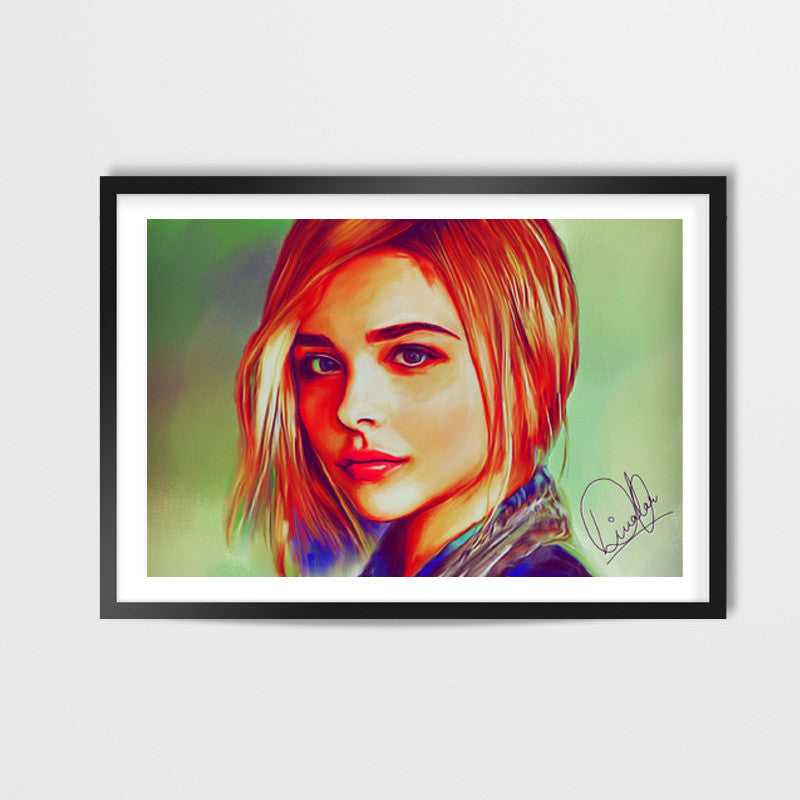 Chloe Grace Moretz Wall Art