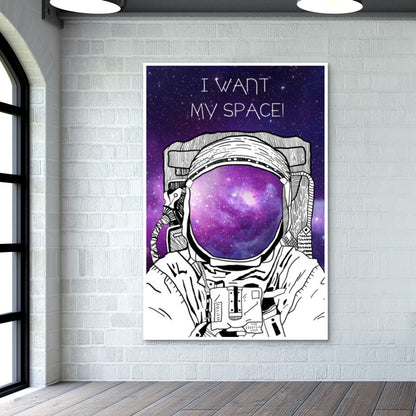 SPACE MAN! Wall Art