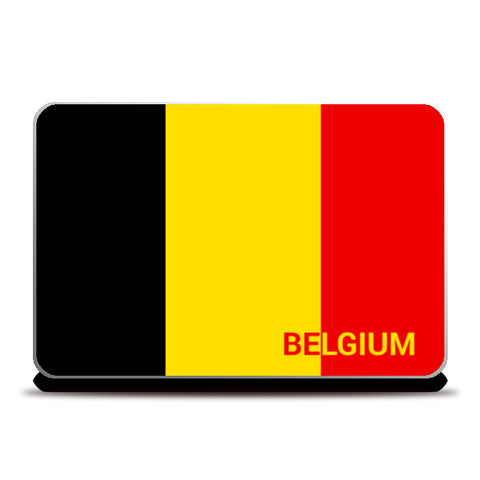 Belgium | #Footballfan Laptop Skins