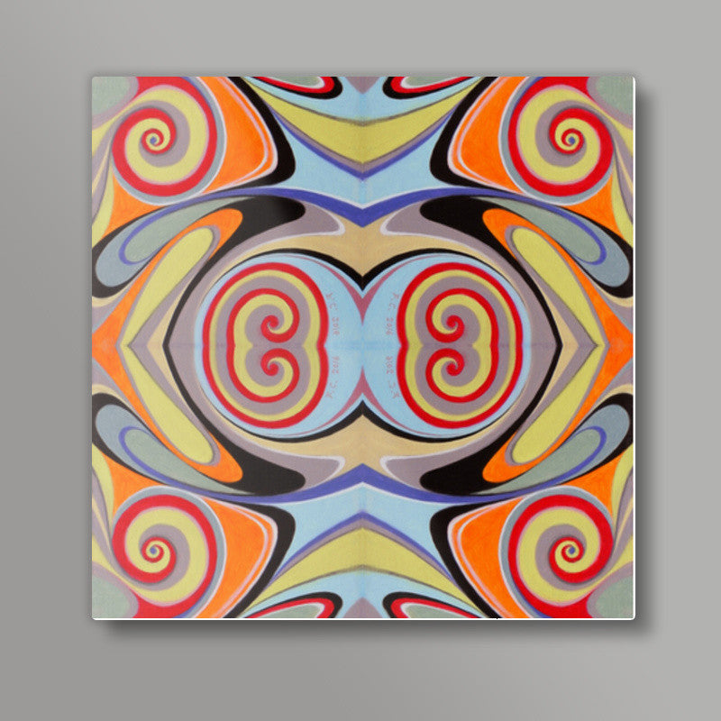 ink drop Square Art Prints