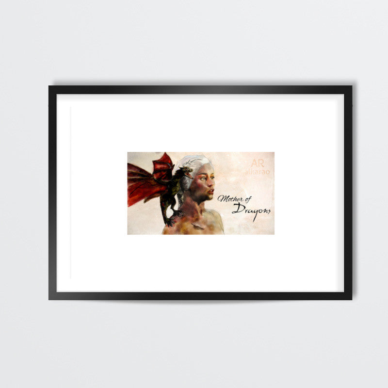 Daenerys Targeryn, Mother of Dragons Wall Art