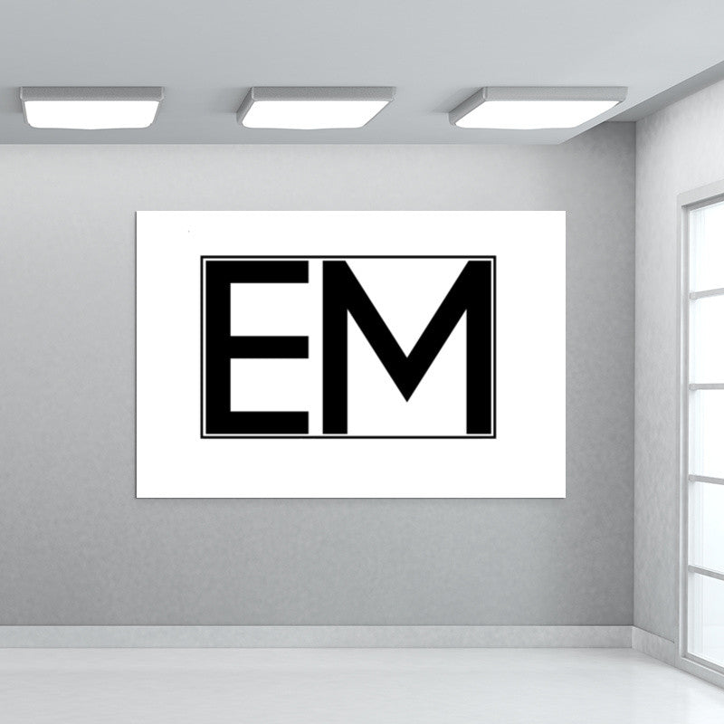 EMINEM | EM | minimal | Wall Art