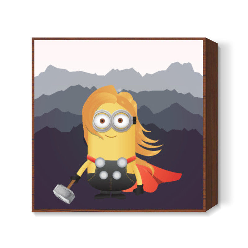 Minion Thor Square Art