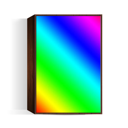 Rainbow gradient Wall Art