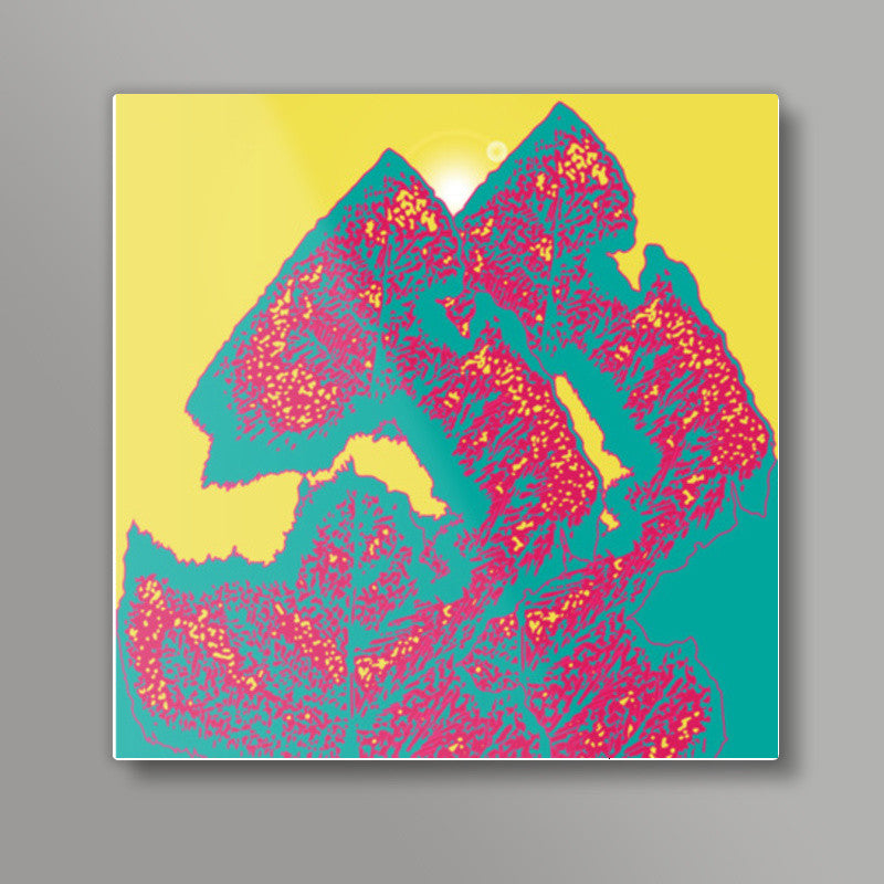 The Scent of decaying leaves ! Square Art Prints