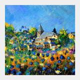 Summer in Awagne  Square Art Prints