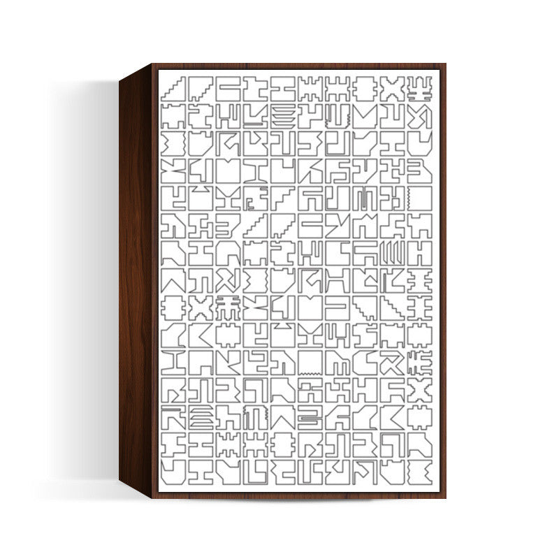 Printed Pixels Wall Art