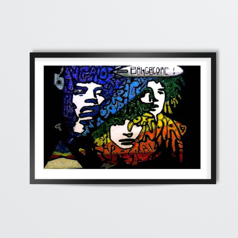 Trippy, Hippie Artists Wall Art | Artwork: Nishant D'souza