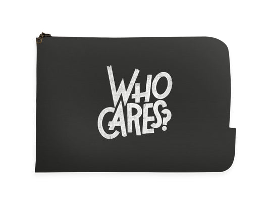 Who Cares Laptop Sleeve