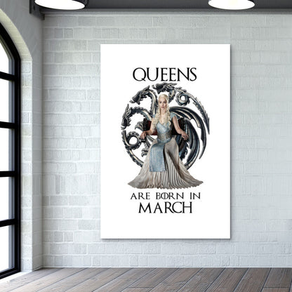 Game of Thrones | Queens | March | Targaryen Wall Art
