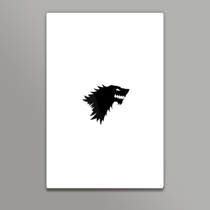 Game Of Thrones, Starks, Winter Is Coming, Direwolf, John Snow Wall Art