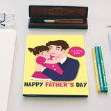 Cute Daughter And Father Fathers Day | #Fathers Day Special  Notebook