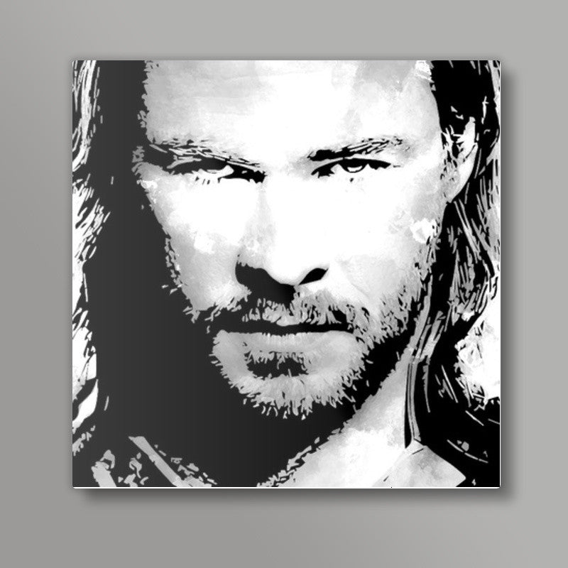 Thor Christ Hemsworth Movie Character Artwork