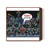 Shredder and the Foot Pixel Art (Colour)