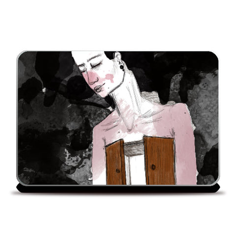 Laptop Skins, Man Sketch Laptop Skin