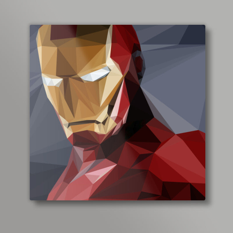 Iron Man Square Art Prints