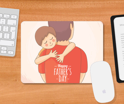 Father Holding Son Fathers Day | #Fathers Day Special   Mousepad