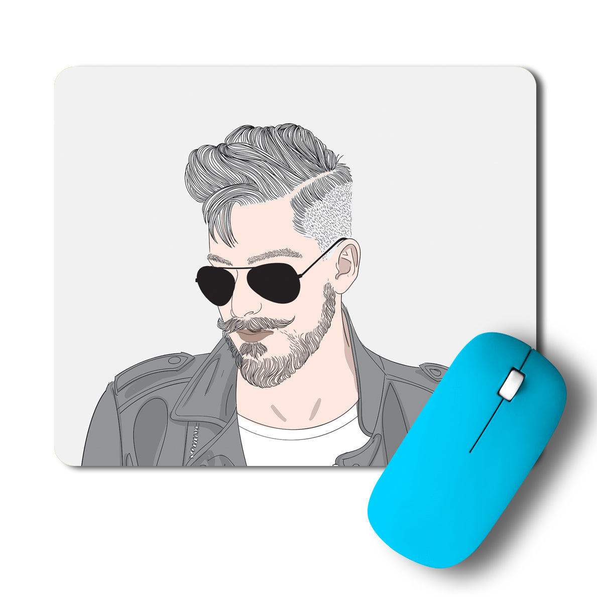 Hot Guy Beard And Sexy Mousepad