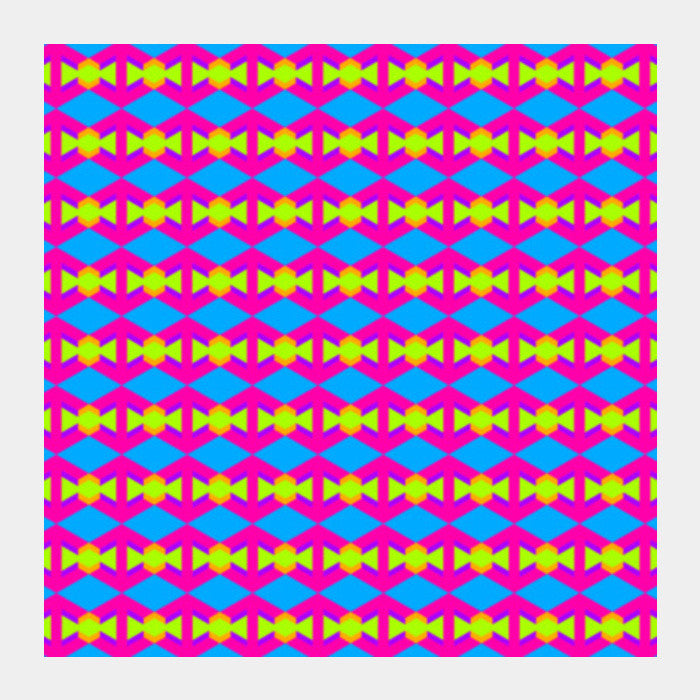 Square Art Prints, aztec pattern Square Art Prints