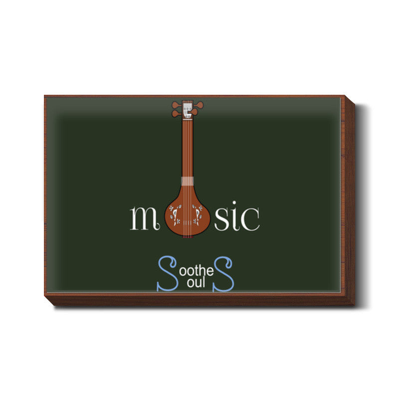 Music Soothes Souls Wall Art
