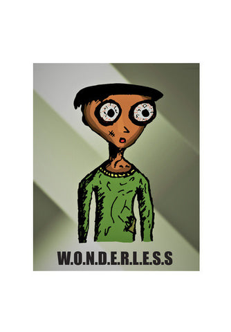 Wonderless (Text) Wall Art