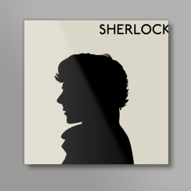 Sherlock Square Art Print