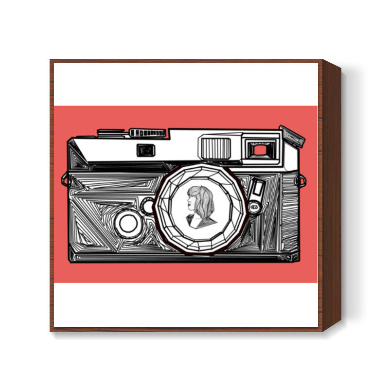 cam Square Art Prints