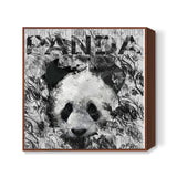 Square abstract Panda Square Art Prints
