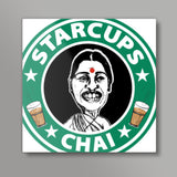 Starcups Chai Square Art Prints