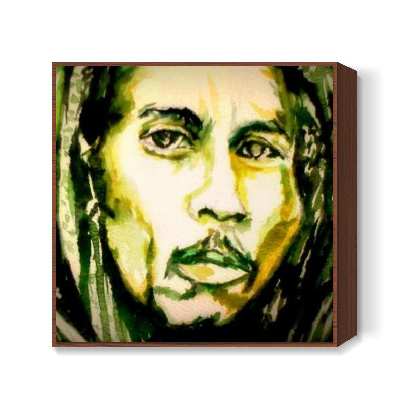 bob marley Square Art Prints