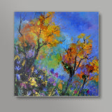 end of summer Square Art Prints