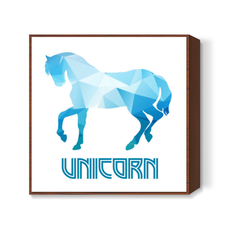 Unicorn  Square Art Prints