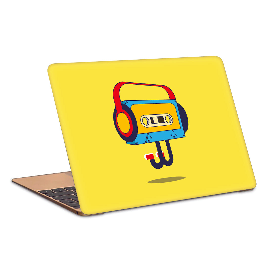 Cassette PopArt Peppy Artwork Laptop Skin