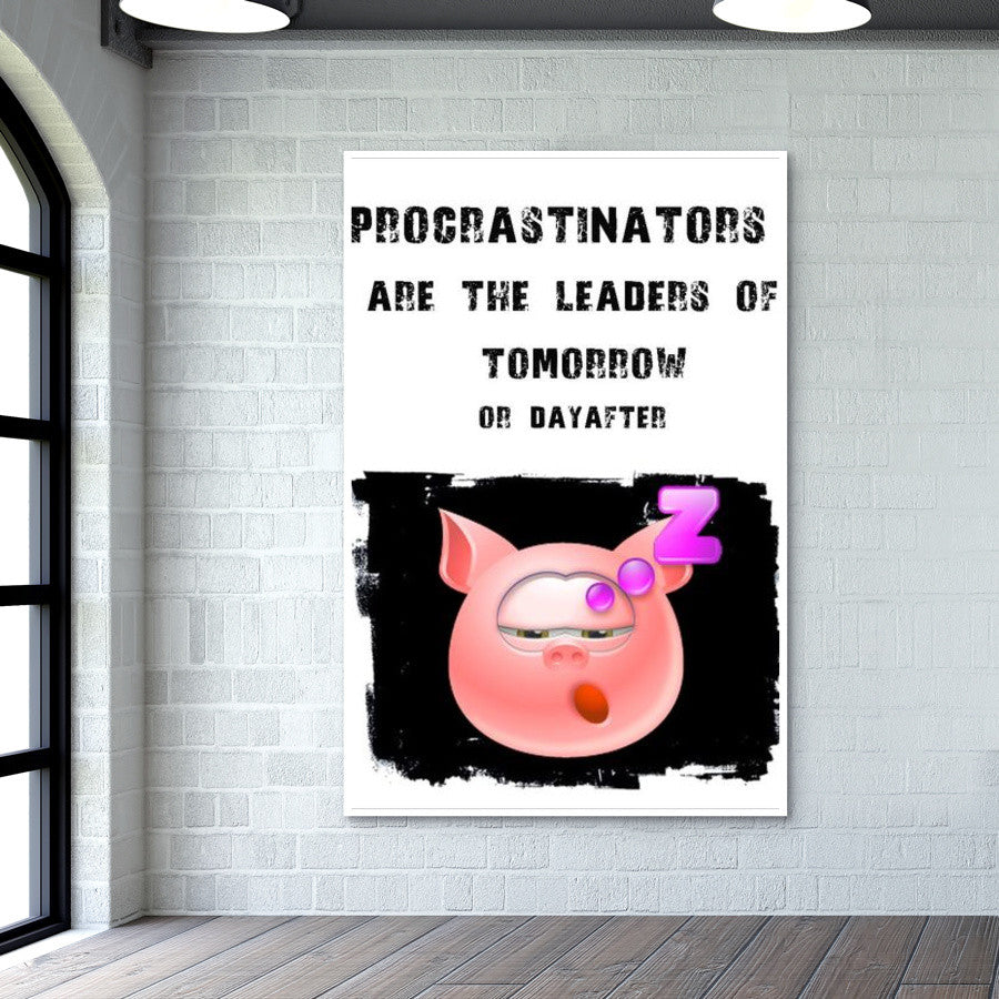 Procrastinators Wall Art | Prerna Jogano
