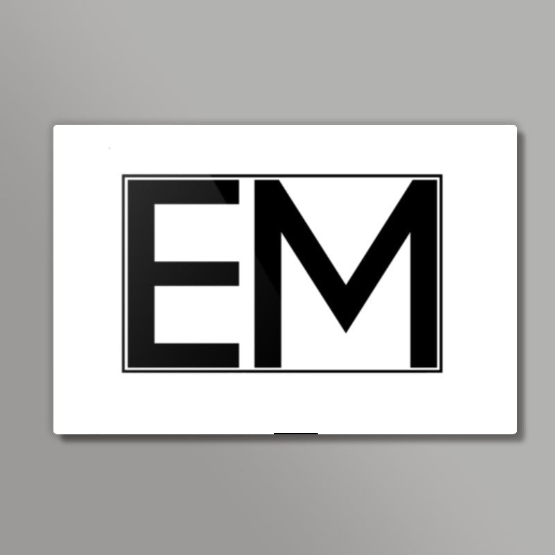EMINEM | EM | minimal | Wall Art