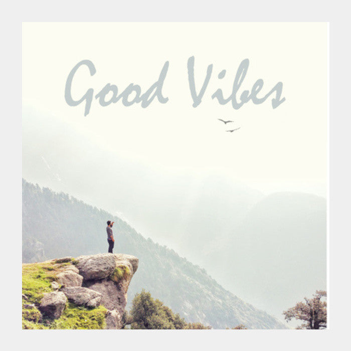 Good Vibes Square Art Prints