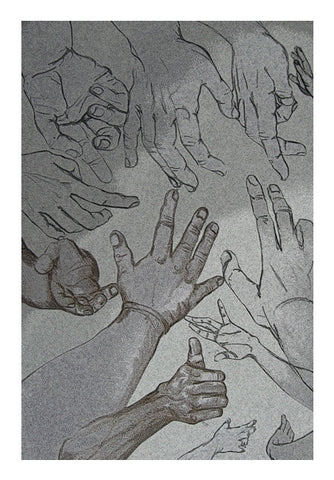 hands for help Wall Art