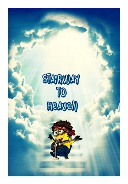 PosterGully Specials, Minion - Stairway to Heaven Wall Art