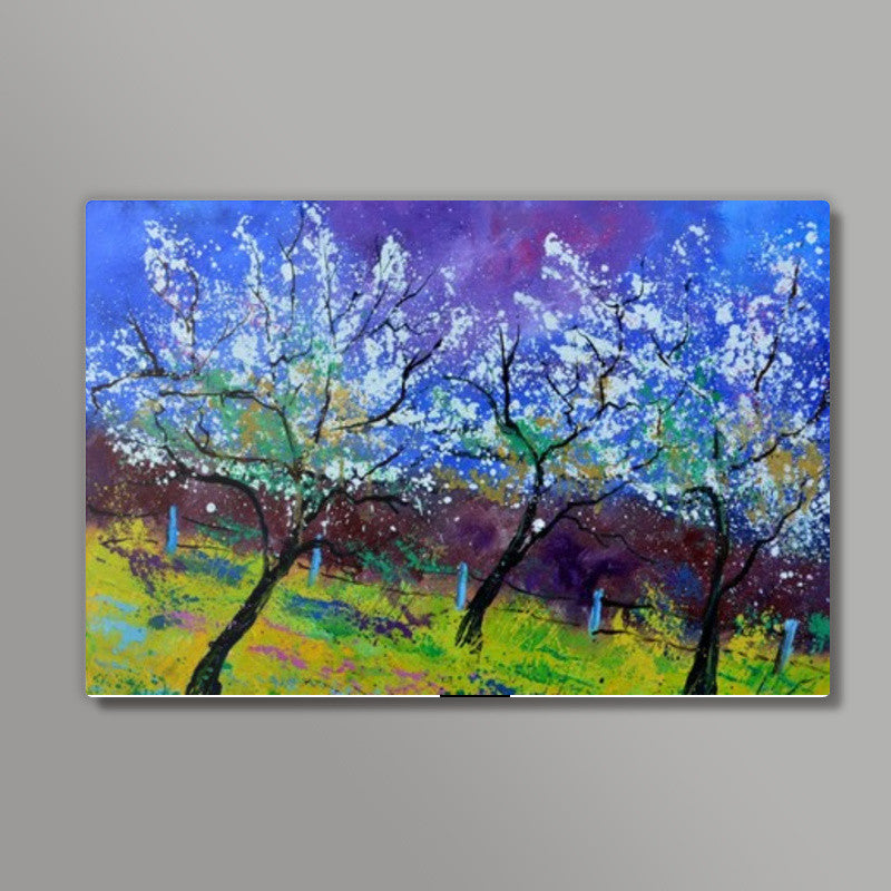 appletrees in spring Wall Art