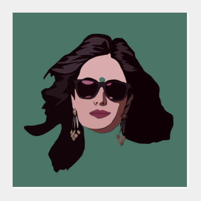 Kala Chasma ft. Katrina Kaif Square Art Prints