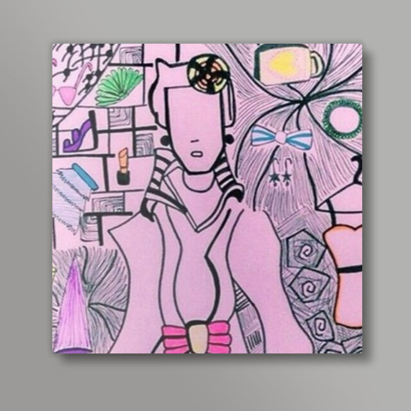 devil wears prada Square Art Prints
