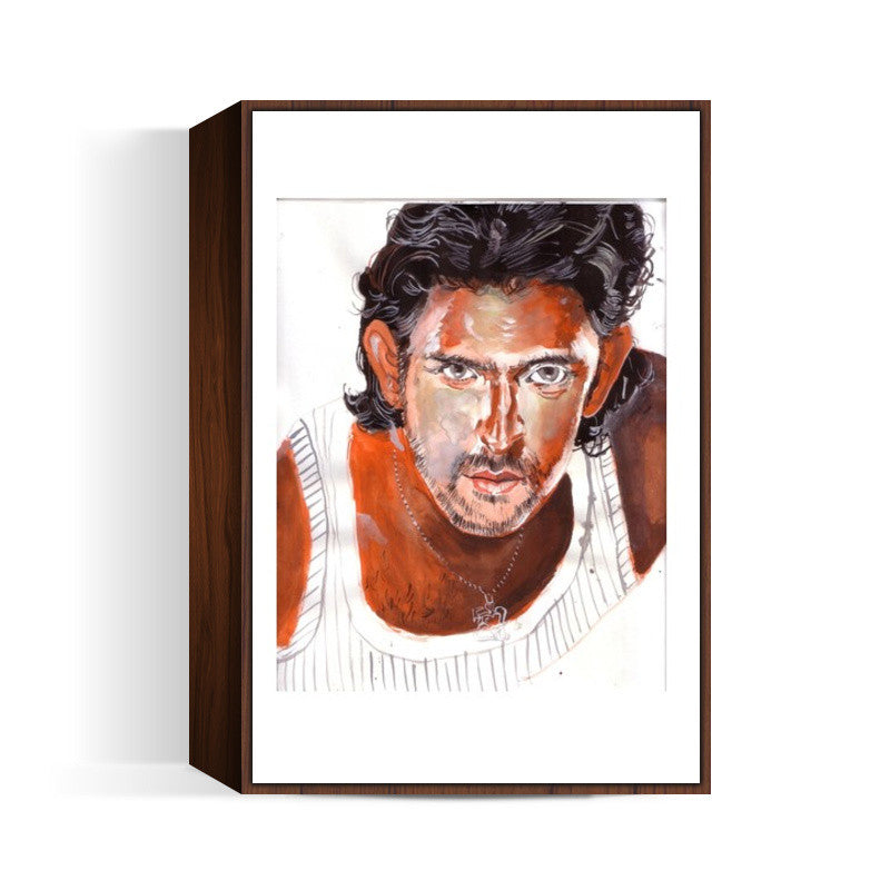 Superstar Hrithik Roshan shines on the silver screen Wall Art