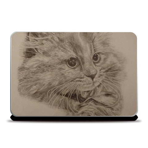 Cat sketch: Laptop skin Laptop Skins