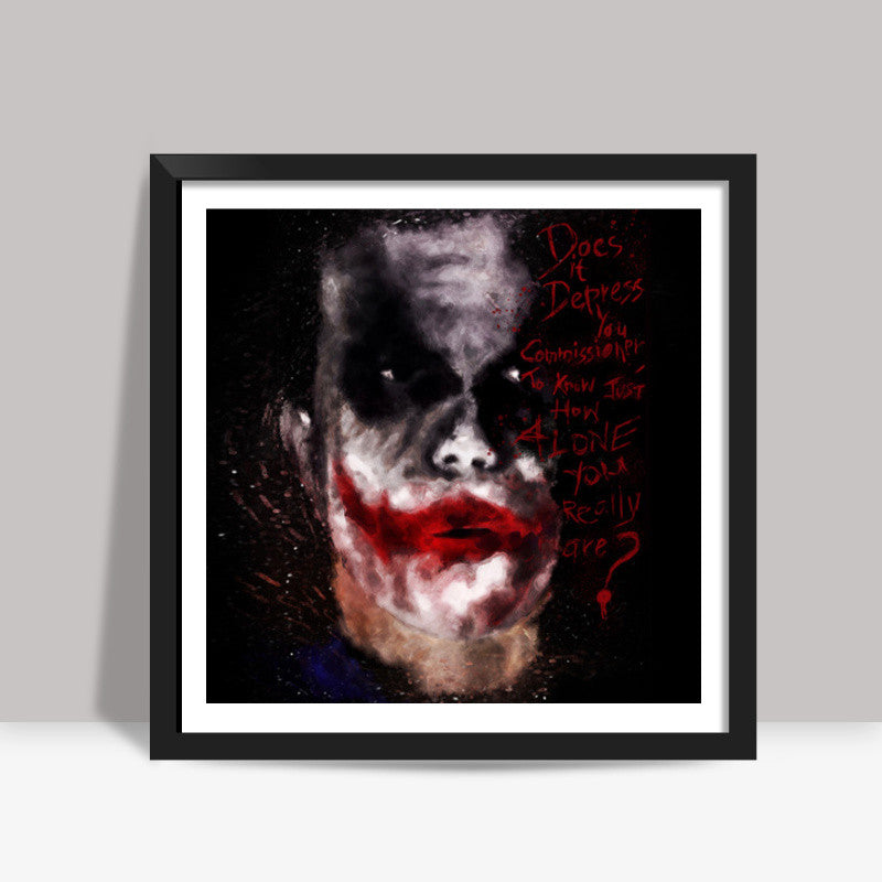 Scary Square Art Prints