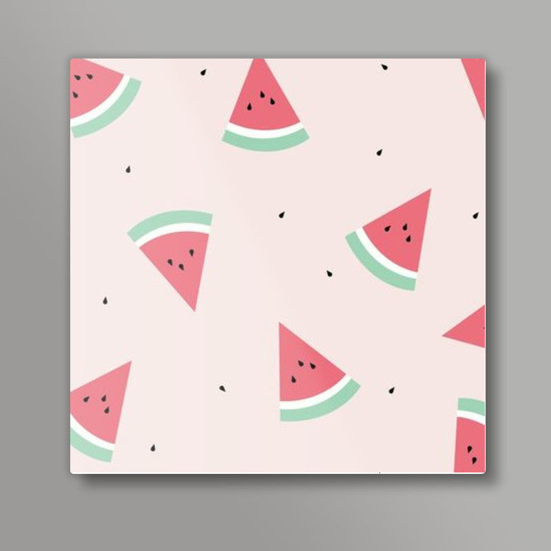 Watermelon Square Art Prints