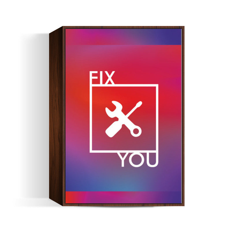 Coldplay Fix you Poster | Dhwani Mankad