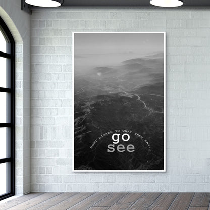 Go see, Travel Wall Art