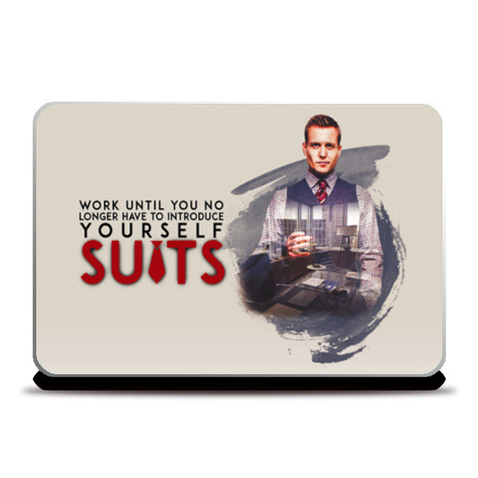 Suits | Harvey Specter Quote 2 Laptop Skins