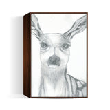 Dear deer Pencil sketch Wall Art