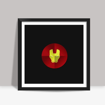 Iron Man Paper 1 Square Art | Alok kumar